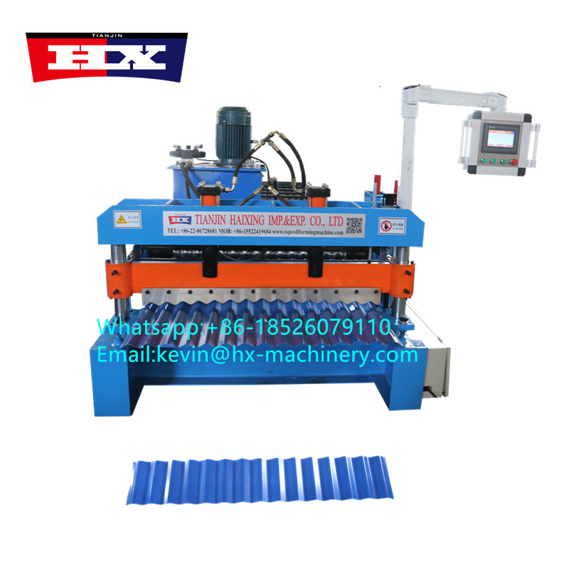 corrugated sheet rolling machine for Galvanized sheet