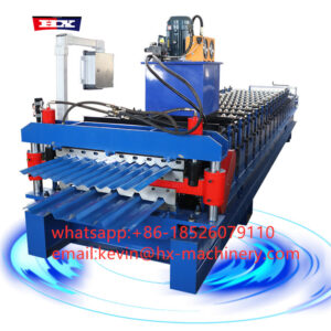 double layer metal roofing panel forming machine