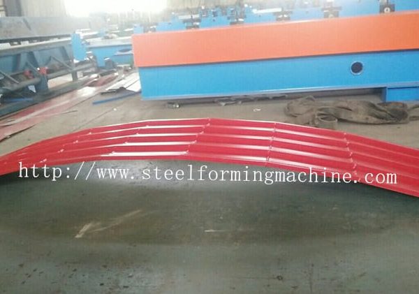corrugated iron curving machine for sale