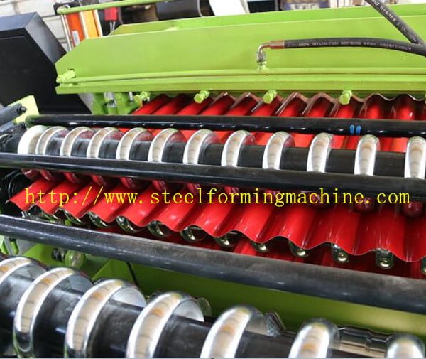 double layer metal roofing panel forming machine