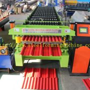 double layer roofing sheet machine