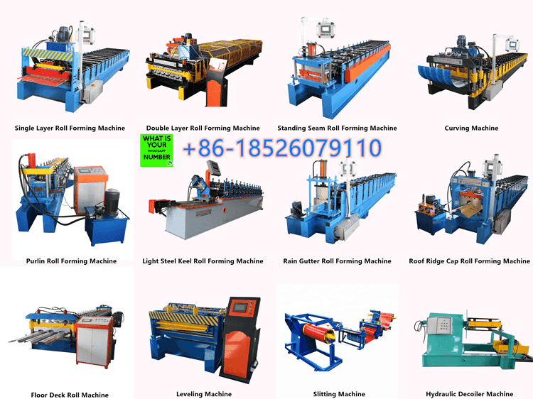 double layer roofing sheet machine for Galvanized zinc