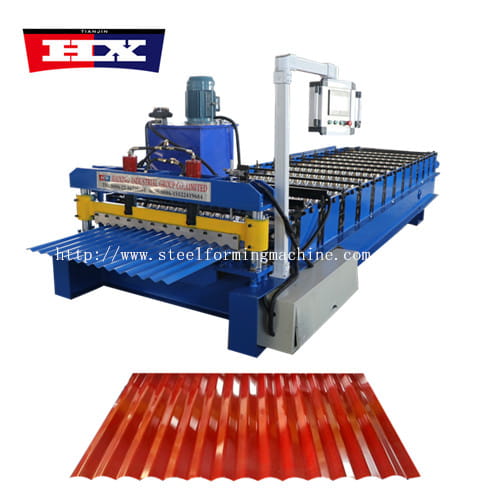 corrugated roofing sheet manufacturing machine