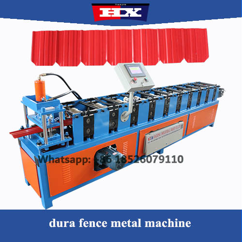 Dura fence post forming machine