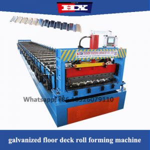 Metal Floor Deck Roll Forming Machine