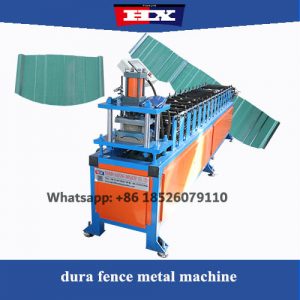 Fence sheet roll forming machine