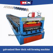 Floor deck machine