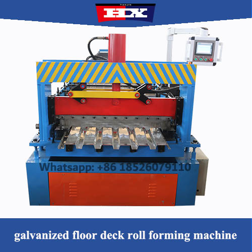 deck floor forming machine