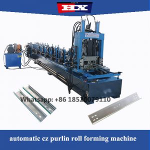 cz purlin roll forming machine steel frame