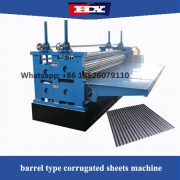 barrel corrugation machine